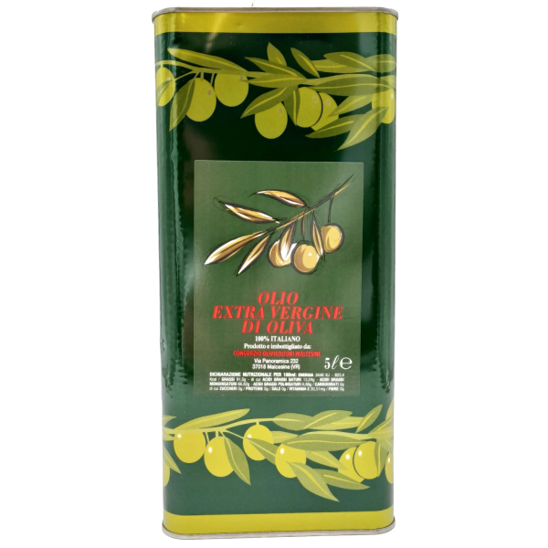 Olio Extra Vergine di oliva, 100% Italiano, Prodotto e Imbottigliato a Malcesine