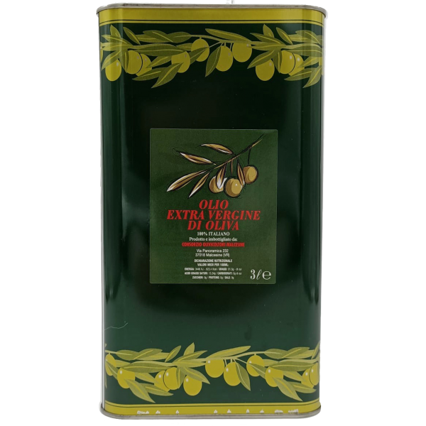 Olio Extra Vergine di oliva, 100% Italiano, Prodotto e Imbottigliato a Malcesine